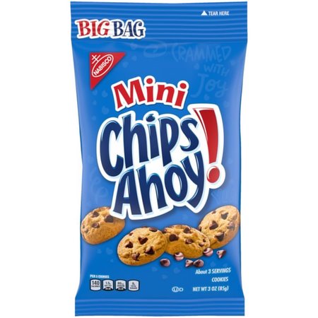 NABISCO Cookie Chips Ahoy .3 Oz 453032